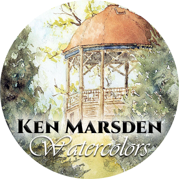Ken Marsden Watercolors Logo