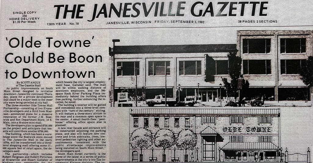 Olde Towne Mall Janesville WI News